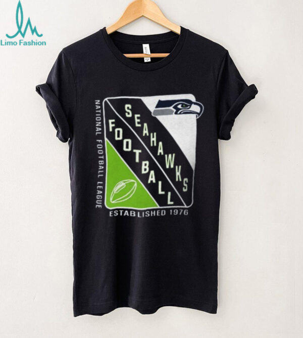 Starter Seattle Seahawks Navy Blue Shield Shirt