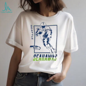 Starter Seattle Seahawks White Grid Shirt