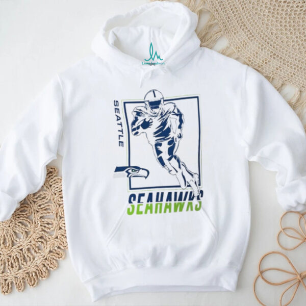 Starter Seattle Seahawks White Grid Shirt