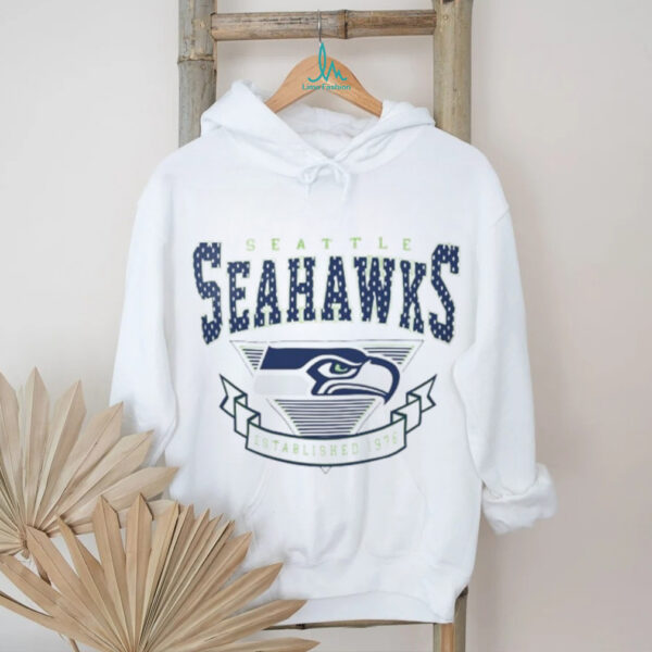 Starter Seattle Seahawks White Mesh 80s Logo Shirt