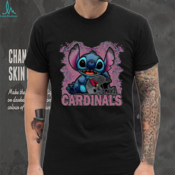 Stitch Arizona Cardinals Fan Shirt