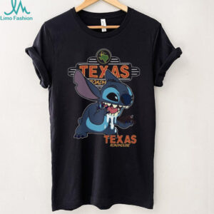 Stitch Eating Texas Roadhouse Ribs Funny Lilo & Stitch Mashup T Shirt