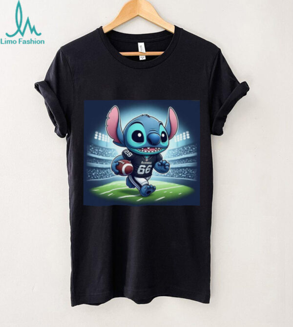 Stitch Raiders Football Fan T Shirt