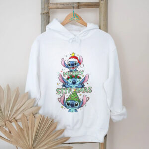 Stitch Santa hat Merry Stitchmas Xmas 2025 shirt