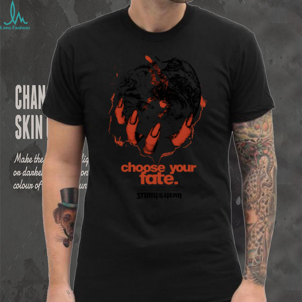 Story Of The Year Store Choose Your Fate TShirt Story Of The Year Store Choose Your Fate TShirt