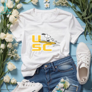 Streaker Sports Shop Peanuts x USC Surf Southern Cal T Shirt