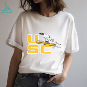 Streaker Sports Shop Peanuts x USC Surf Southern Cal T Shirt