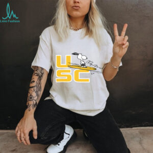 Streaker Sports Shop Peanuts x USC Surf Southern Cal T Shirt