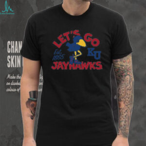 Summit Sportswear Kansas Jayhawks Toddler Light Blue Jayhawk Team Chant Shirt