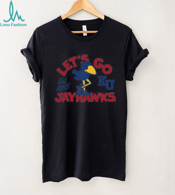 Summit Sportswear Kansas Jayhawks Toddler Light Blue Jayhawk Team Chant Shirt
