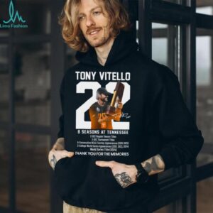 Tennessee Volunteers 8 Seasons Baseball Coach Tribute Shirt