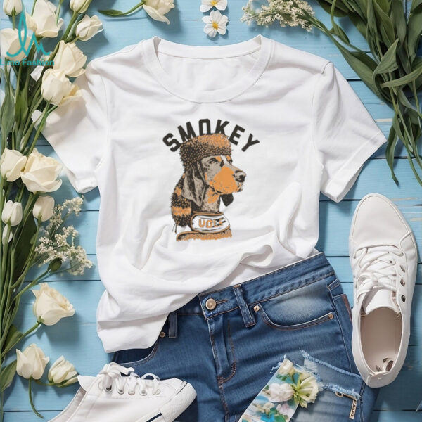 Tennessee Volunteers Smokey Coonskin Cap T Shirt