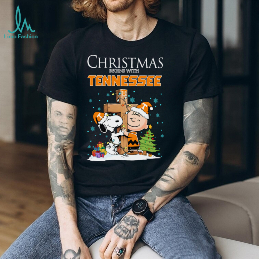 Tennessee Volunteers Snoopy Christmas Shirt Charlie Brown Holiday Football Tee Tennessee Volunteers Snoopy Christmas Shirt Charlie Brown Holiday Football Tee