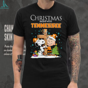 Tennessee Volunteers Snoopy Christmas Shirt Charlie Brown Holiday Football Tee