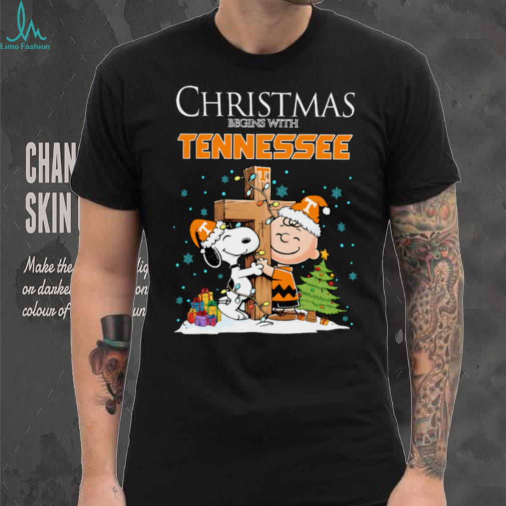 Tennessee Volunteers Snoopy Christmas Shirt Charlie Brown Holiday Football Tee Tennessee Volunteers Snoopy Christmas Shirt Charlie Brown Holiday Football Tee