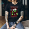 St. Louis Cardinals Grinch Holiday Lights Tee – Custom Name MLB Baseball Fan Shirt Personalized Gift