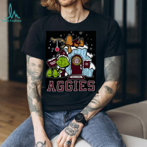 Texas Aggies Grinch Nuts Merry Xmas Welcome Shirt