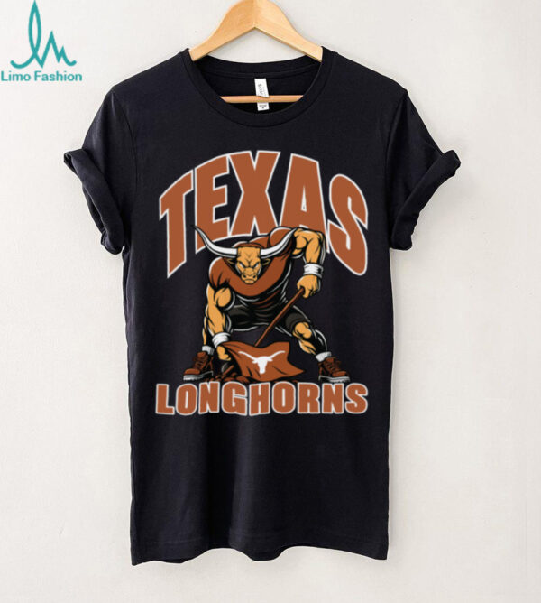 Texas Longhorns Football Mascot Plant Flag Graphic Shirt