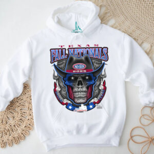 Texas NHRA FallNationals Merch 2025 Texas NHRA FallNationals Nitro Cowboy Hoodie