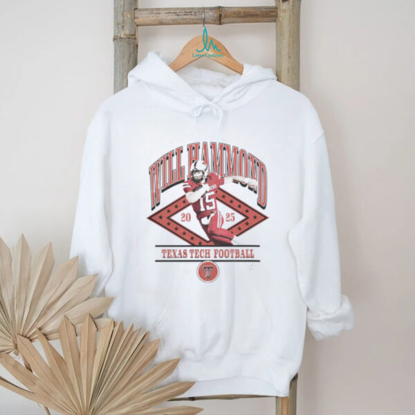 Texas Tech Football Will Hammond Illustrated T Shirt