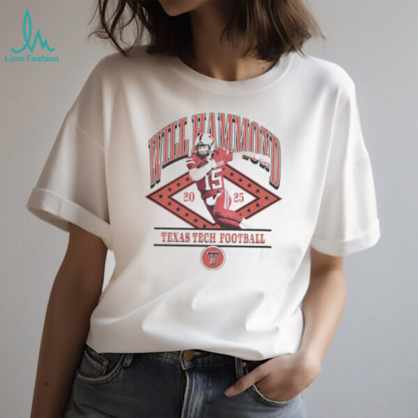 Texas Tech Football Will Hammond Illustrated T Shirt