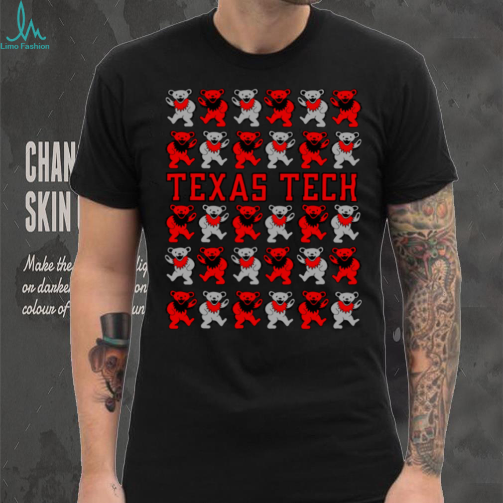 Texas Tech Grateful Dead Dancing Bears Logo Shirt Texas Tech Grateful Dead Dancing Bears Logo Shirt