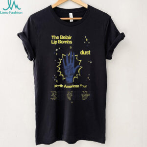 The Belair Lip Bombs North American Tour 2026 Poster T Shirt