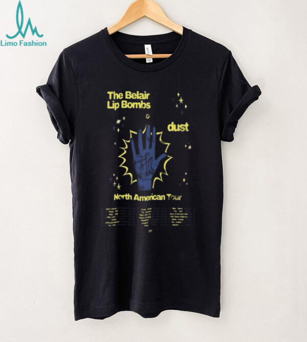 The Belair Lip Bombs North American Tour 2026 Poster T Shirt