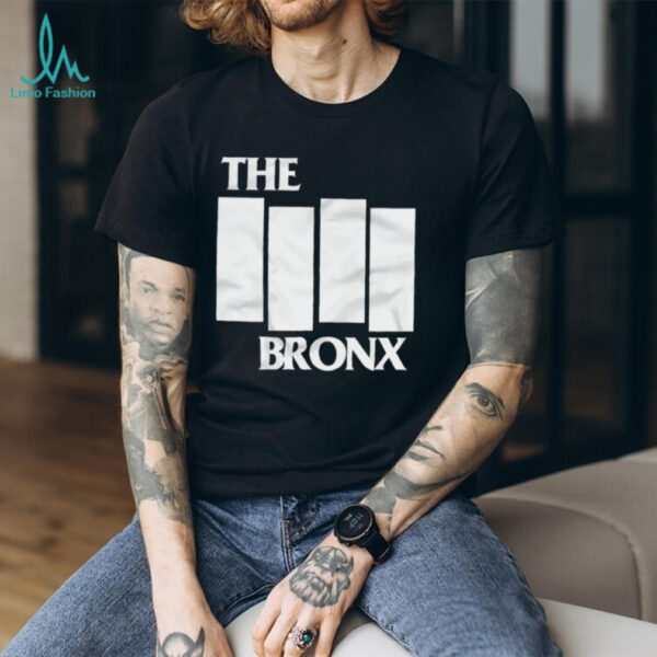 The Bronx Punk Rock Black Flag Band Logo Parody T Shirt