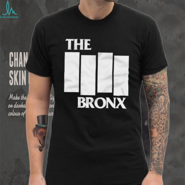 The Bronx Punk Rock Black Flag Band Logo Parody T Shirt