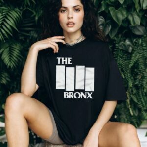 The Bronx Punk Rock Black Flag Band Logo Parody T Shirt