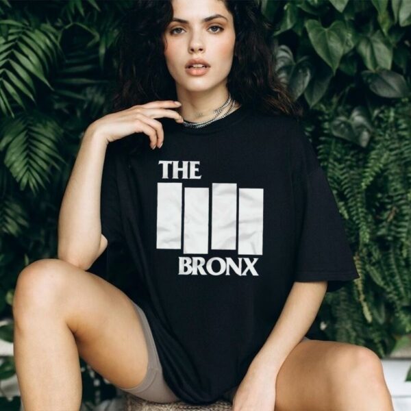 The Bronx Punk Rock Black Flag Band Logo Parody T Shirt