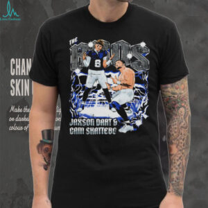 The Bros Jaxson Dart and Cam Skattebo New York Giants NFL graphic shirt