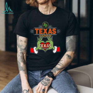 The Grinch Heart Hands Love Texas Roadhouse Funny Christmas Employee T Shirt