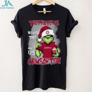 The Grinch They Hate Us Because Ain’t Us Alabama Crimson Tide Christmas T Shirt