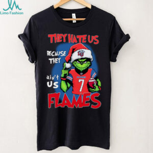 The Grinch They Hate Us Because Ain’t Us Liberty Flames Christmas Shirt