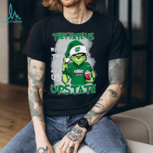 The Grinch They Hate Us Because Ain’t Us USC Upstate Christmas T Shirt