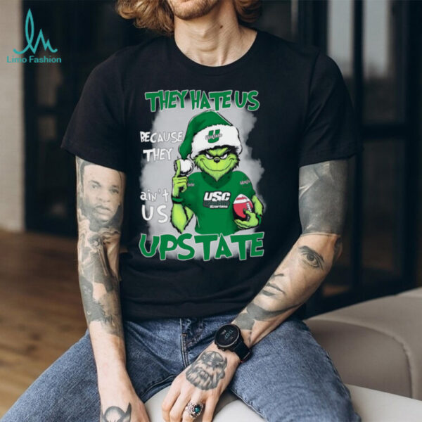 The Grinch They Hate Us Because Ain’t Us USC Upstate Christmas T Shirt