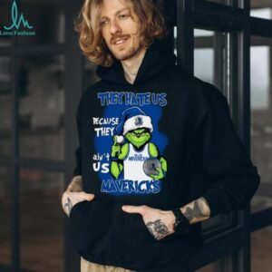 The Grinch They Hate Us Because They Ain’t Us Dallas Mavericks Christmas Shirt