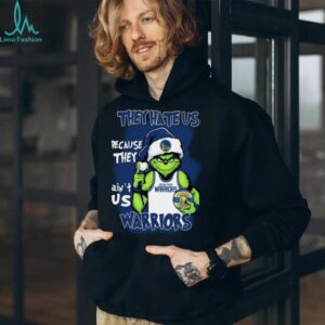 The Grinch They Hate Us Because They Ain’t Us Golden State Warriors Christmas Shirt