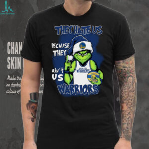 The Grinch They Hate Us Because They Ain’t Us Golden State Warriors Christmas Shirt