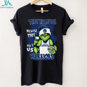 The Grinch They Hate Us Because They Ain’t Us Golden State Warriors Christmas Shirt