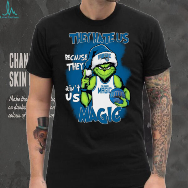 The Grinch They Hate Us Because They Ain’t Us Orlando Magic Christmas Shirt