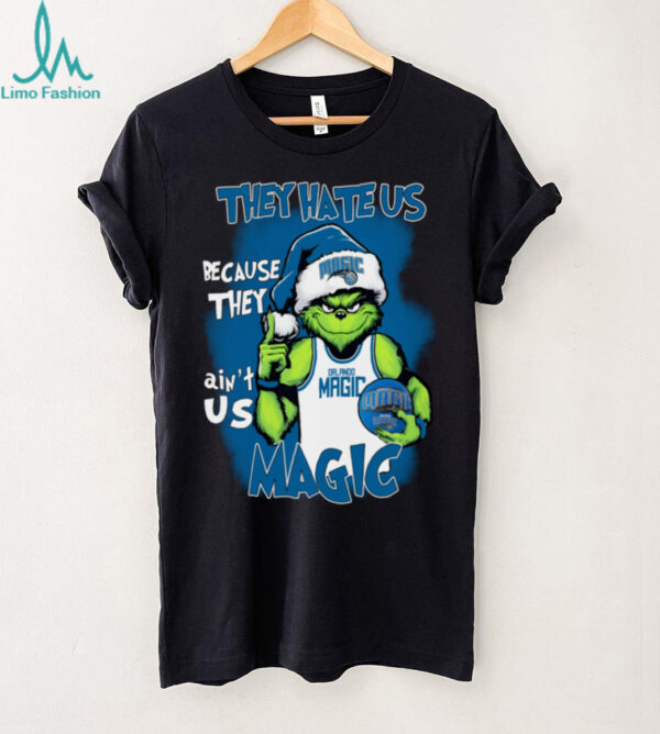 The Grinch They Hate Us Because They Ain’t Us Orlando Magic Christmas Shirt