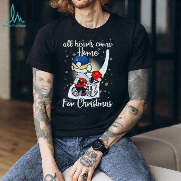 The Peanuts All Hearts Come Home For Christmas T Shirt
