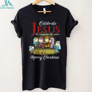 The Peanuts Celebrate Jesus Merry Christmas T Shirt