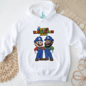 The Super Hernandez Bros Mario Dodgers baseball shirt