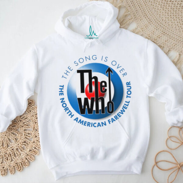 The Who The Song Is Over North American Farewell Tour Shirt