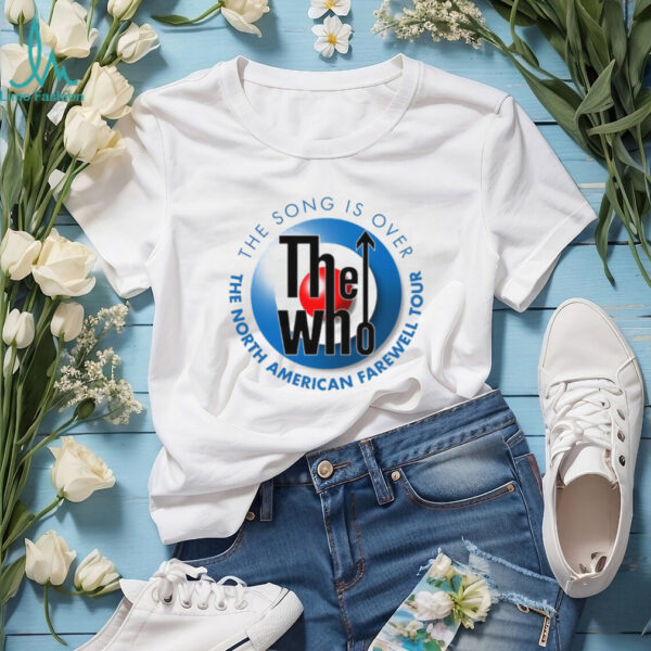 The Who The Song Is Over North American Farewell Tour Shirt