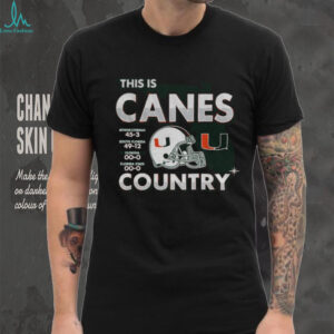 This Is Canes Country Miami Hurricanes NFL Football 2025 shirt